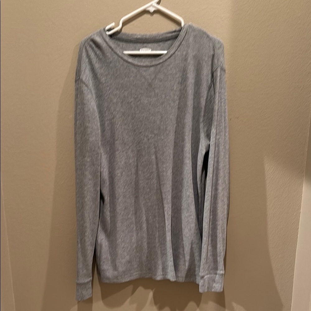 Old Navy Basic Long Sleeve Waffle Shirt